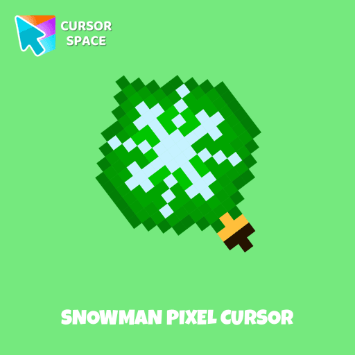 Snowman Pixel cursor pointer cursor